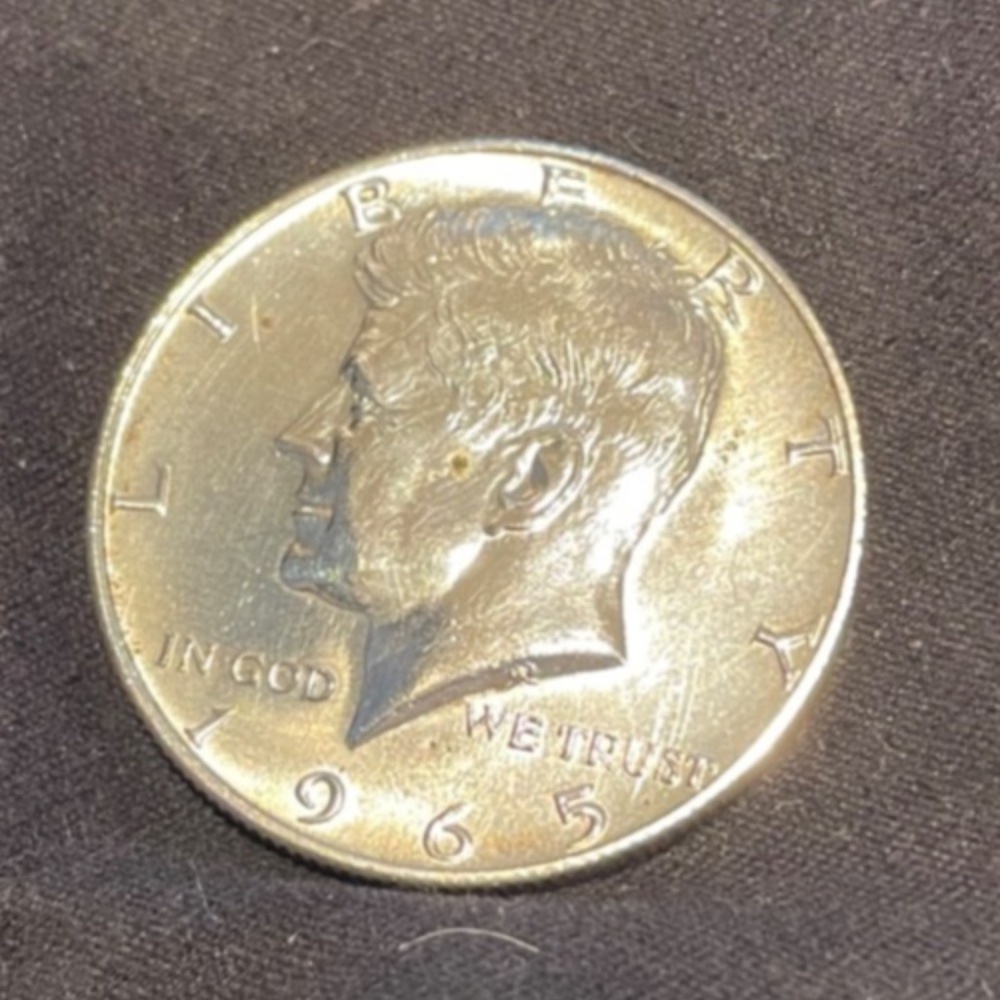 US 1965 - Kennedy Half Dollar 40% Silver 40% Silver Coin #206120556866